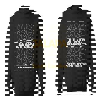 Vintage Jalapa South Carolina Repeating Text Tank Top Sweatshirt Unisex | Mazezy