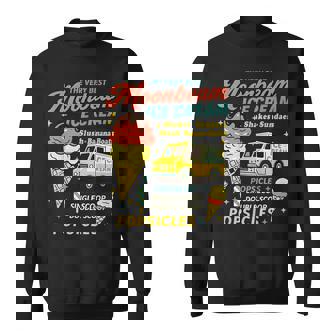 Vintage Moonbeam Ice Cream Truck Retro Double Scoop Popsicle Sweatshirt | Seseable CA