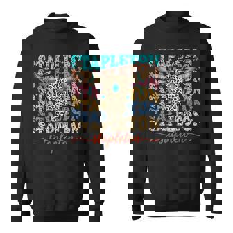 Vintage Stapleton Last Name Personalized Stapleton Sweatshirt | Seseable CA