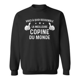 Voici À Quoi Ressemble La Meilleure Copine Du Monde Sweater e - Cadeauxyz