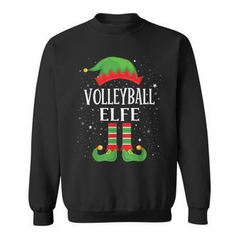 Volleyball Elfe Outfit Weihnachten Familie Elf Christmas Sweatshirt - Geschenkecke
