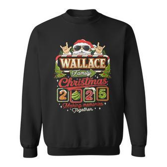 Wallace Family Christmas 2025 Making Memories Together Sweatshirt - Monsterry