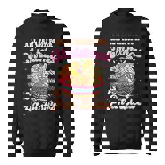 All I Want For Christmas Is Pan Dulce Mexican Pink Christmas Sweatshirt - Seseable