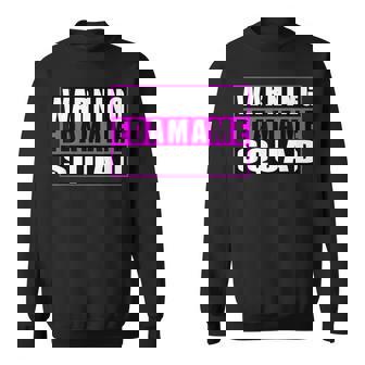 Warning Edamame Squad Quotes Japanese Food Soybean Sweatshirt Unisex | Mazezy