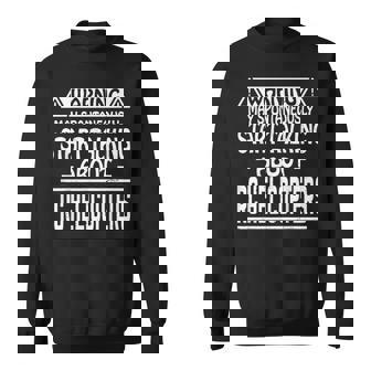 Warning May Spontaneously Start Talking About RC Helicopters Sweatshirt Unisex | Mazezy