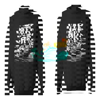 Water Sports King Wave Rider Ocean Adventure Power Tank Top Sweatshirt Unisex | Mazezy