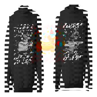 A Weenie Bit Older Dachshund Hot Dog Birthday Party Sweatshirt | Seseable CA