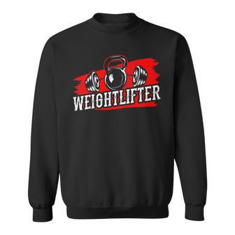 Weight Lifting Workout Gym Weight Lifting Fitness Sweatshirt Unisex | Mazezy