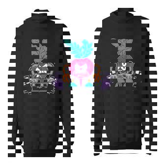 Weightlifting Radish Gym Workout Vegan Sportsman Tank Top Sweatshirt Unisex | Mazezy