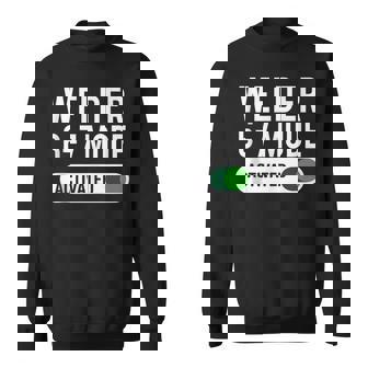 Welder 6-7 Mode Activated Job Title School Work Humor Tank Top Sweatshirt Unisex | Mazezy