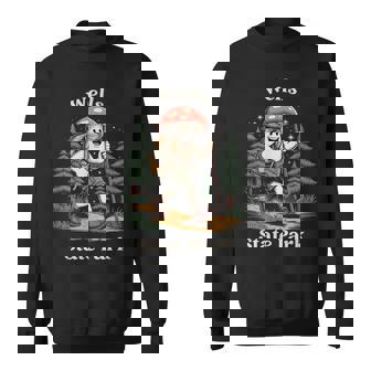 Wells State Park Michigan Hiking Mushroom Vacation Sweatshirt Unisex | Mazezy