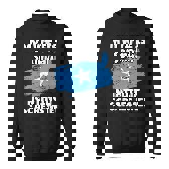 My Wife Is Somali Somalia Flag For Husband Sweatshirt Unisex | Mazezy