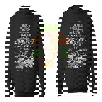 Wild Dad Of The Birthday Boy Zoo Safari Jungle Animal Sweatshirt | Seseable FR