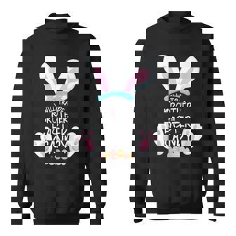 Will Trade Brother For Easter キャンディシャツ バニー 面白いイースター スウェットシャツ - Kawaiitshirt