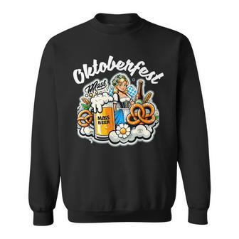 Witzig Motif Oktoberfest 2024 Ersatztracht Wiesn Tracht Chemise Sweater e - Cadeauxyz