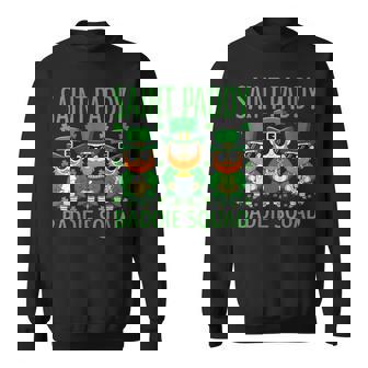 Women's Saint Paddy Baddie Squad Leprechauns Group Sweatshirt - Thegiftio