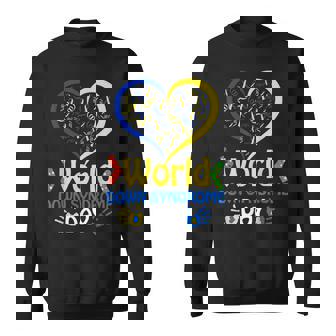 World Downyndrome Day Upport And Awareness 321 スウェットシャツ - Kawaiitshirt