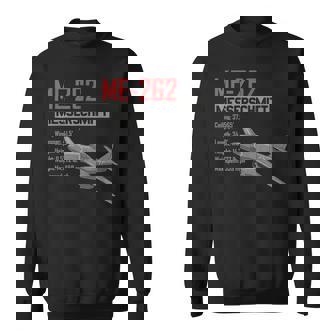 World War 2 German Aircraft ME 262 Fighter Jet Sweatshirt Unisex | Mazezy