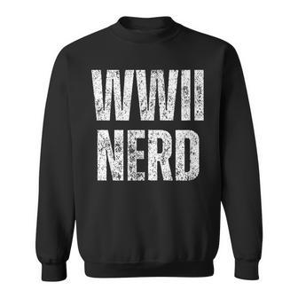 Wwii Nerd World War 2 Sweatshirt - Thegiftio UK