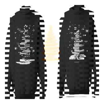 X-Mas Choux Pastry And Spanish Fried Dough Dessert -Kids Churro Christmas Tree Small Modern Printed Short Sleeve Pull On 1 Count 0 Pockets Unique Graphic Custom Fabric Composition Sweatshirt Unisex | Mazezy