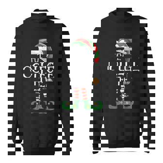 Xmas College Elf Matching Family Group Christmas Elf Sweatshirt | Mazezy