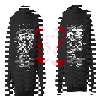 Xmas Viral 67 Candy Canes Santa Holiday Kids Sweatshirt Unisex | Mazezy