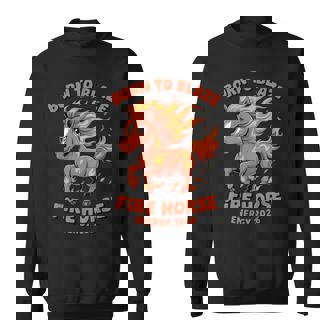 Year Of The Horse 2026 Chinese Zodiac Fire Horse Sweatshirt Unisex | Mazezy