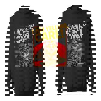 I Am Yelling Carl Donut Cat Sweatshirt | Mazezy