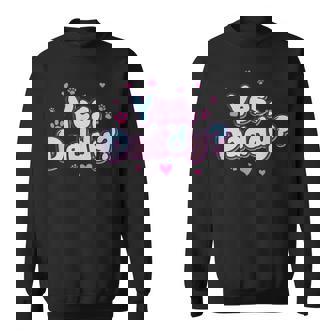 Yes Daddy Cute Kawaii Cheeky Kitten Play & Playful Vibes Sweatshirt Unisex | Mazezy