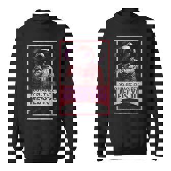 'Your Space Fleet Needs You' WWII Sci-Fi Theme Astronaut Sweatshirt Unisex | Mazezy