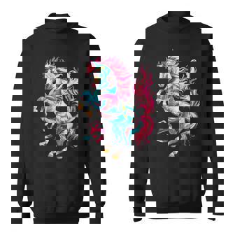 Zodiac Horse Chinese Lunar New Year Astrology Sweatshirt Unisex | Mazezy