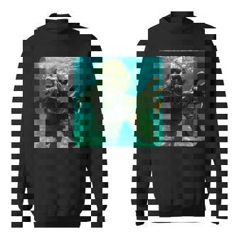 Zombie Diving Underwater Ocean Diver Swimming Summer Tank Top Sweatshirt Unisex | Mazezy