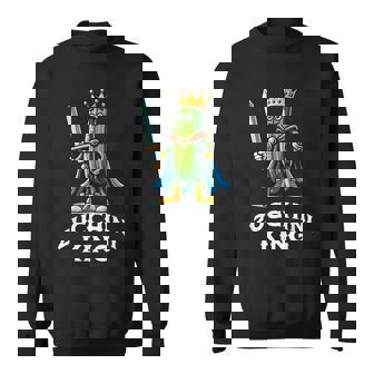 Zucchini King Quote Zucchini Lover Vegan Vegetable Sweatshirt Unisex | Mazezy