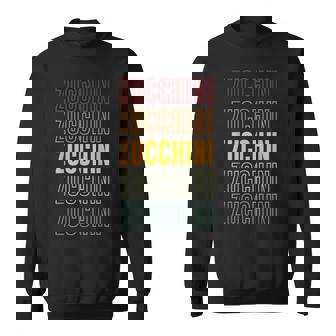 Zucchini Rainbow Sweatshirt Unisex | Mazezy