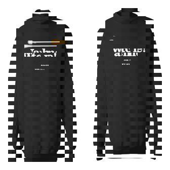 「 Watch Me Or Else 」「 私を見て！」最高の音楽監督に贈られる面白い音楽指揮者のミーム スウェットシャツ - Kawaiitshirt