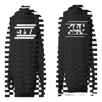 「Suzu」ヘボン式「すず」「スズ」下の名前 ローマ字 名入れ 名乗り ラテン文字 綴り スウェットシャツ - Kawaiitshirt