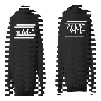 「Yume」ヘボン式「ゆめ」「ユメ」下の名前 ローマ字 名入れ 名乗り ラテン文字 綴り スウェットシャツ - Kawaiitshirt