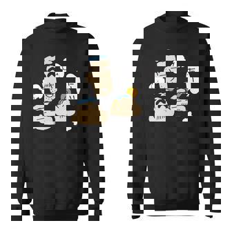 【まんが】クレヨンしんちゃん 仲良くお風呂 長袖tシャツ スウェットシャツ - Kawaiitshirt