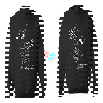 【ピカソ風】顔 男女 キス モダンフェイス（パロディ）【ピカウソ】キュビズム 80年代風 面白い アート 長袖tシャツ スウェットシャツ - Kawaiitshirt