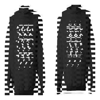 【気合いだ！気合いだ！気合いだ！】ギャグ ネタ ウケ狙い 贈り物 ギフト 面白い 文字 おもしろ スウェットシャツ - Kawaiitshirt