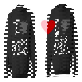 うどん好き 日本の食通 ラブうどん すきまみ スウェットシャツ - Kawaiitshirt