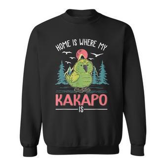 おうちは私のカカポがカカポ スウェットシャツ - Kawaiitshirt