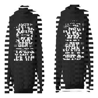 おかしな父の日「I Am Not Lazy I Am Justaving Energy」 スウェットシャツ - Kawaiitshirt