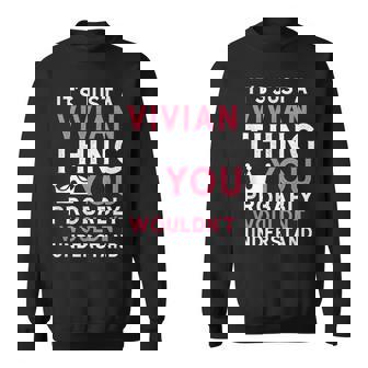 おそらく理解できないビビアンのものです スウェットシャツ - Kawaiitshirt