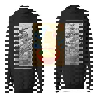 かわいい かわいい 日本人 ゲーマー 面白い ラーメン レトロ カピバラ スウェットシャツ - Kawaiitshirt