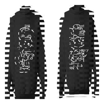 かわいい猫の溶接工 スウェットシャツ - Kawaiitshirt