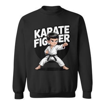 かわいい空手少年 格闘技キッド スウェットシャツ - Kawaiitshirt