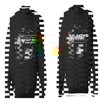 けん玉グッズ ウォーターカラーデザイン スウェットシャツ - Kawaiitshirt