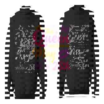 この女王は5月28日に生まれました。お誕生日おめでとうママ、叔母 スウェットシャツ - Kawaiitshirt