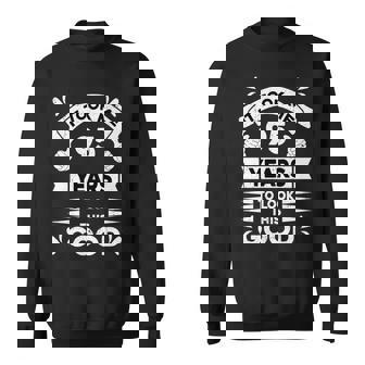 こんなに面白く見えるのに95年かかった 95歳 長袖tシャツ スウェットシャツ - Kawaiitshirt